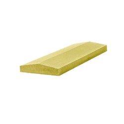 Крышки накрывочные бетонные 2-х скатные желтый 55*180*500 мм