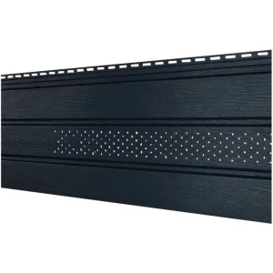 Софит Ю-Пласт Classic 433С перфорированный частично графит