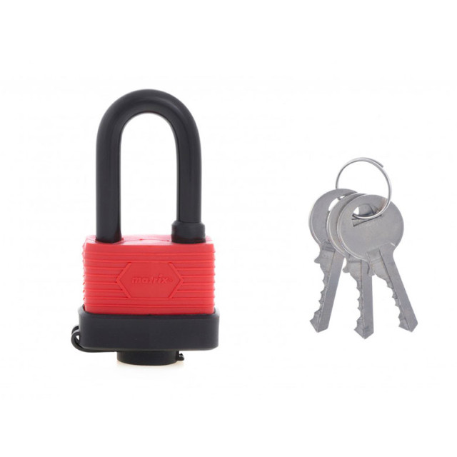 Замок навесной Matrix 91826 всепогодный 50 мм удлиненная дужка