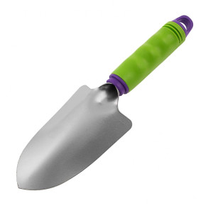 Совок посадочный Palisad 63001 широкий стальной пластиковая рукоятка 85*300 мм