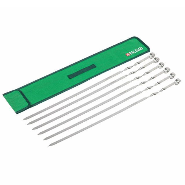 Шампуры с чехлом Palisad Camping 69577 60 см 6 шт