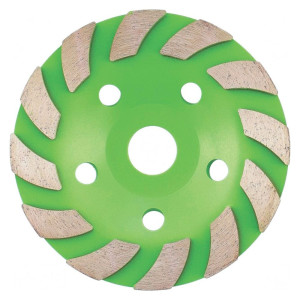 Чашка алмазная Сибртех 72957 зачистная 125 мм турбо-сегментная