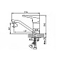 Смеситель для кухни AV Engineering серия HOB AVHOB4-A163-687 D35