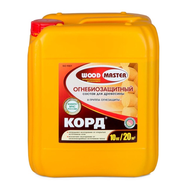 Состав огнебиозащитный Woodmaster Корд 10 кг