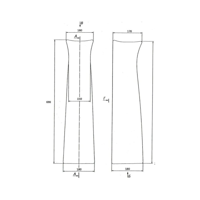 Пьедестал Лобня Антей 10/1/5/1-75