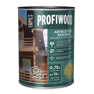 Антисептик Profiwood лаковый тонирующий калужница 0.75 л