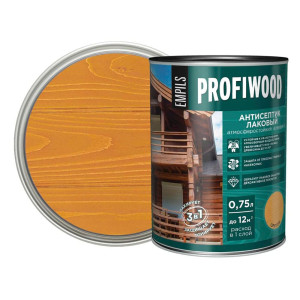Антисептик Profiwood лаковый тонирующий орегон 0.75 л
