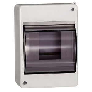 Бокс IEK МКР42-N-04-30-12 ОП КМПн 2/4 на 4 модуля прозрачная крышка IP30