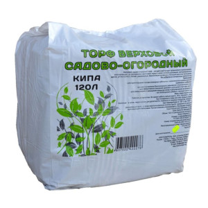 Торф верховой Селигер Агро садово-огородный 120 л