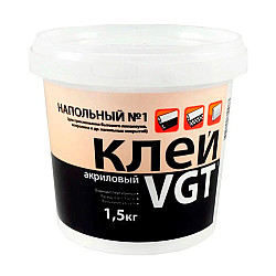 Клей напольный VGT №1 Эконом 1.5 кг