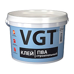 Клей VGT ПВА строительный 2.5 кг