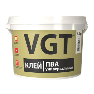 Клей VGT ПВА универсальный 2.5 кг