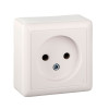 Розетка Schneider Electric Хит RA10-131I-B открытой установки белая