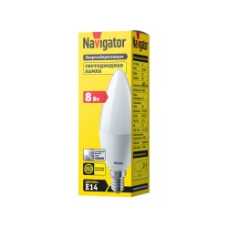 Лампа Navigator 82 496 NLLB C37 8 230 4K E14 FR
