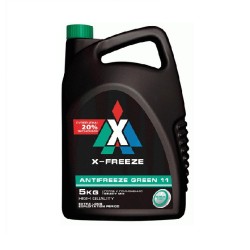 Антифриз X-freeze Green 11 5 кг зеленый