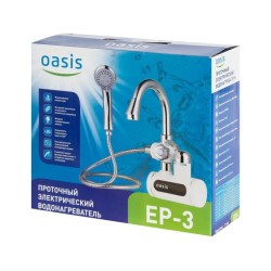 Электрический проточный водонагреватель Oasis ЕР-3