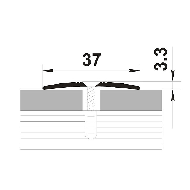 Порог Best Profile А5 094 венге 0.9 м Порог Best Profile А5 094 венге 0.9 м