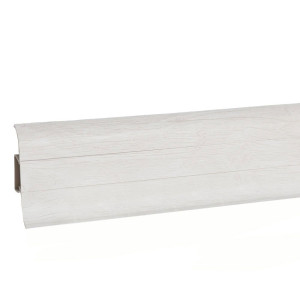 Плинтус Rico Leo №174 береза с кабель-каналом