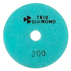 Круг алмазный Trio-Diamond Черепашка 685-010-200 100 мм Р200 гибкий шлифовальный