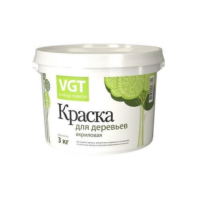 Краска VGT для деревьев 3 кг