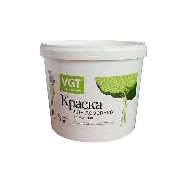 Краска VGT ВД-АК-1180 для деревьев 7 кг