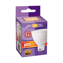 Лампа Jazzway PLED-SP JCDR 7w 3000K GU5.3 230/50