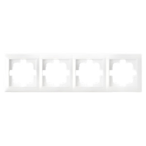 Рамка Bylectrica Стиль ЮЛИГ.735212.217 4-местная белая