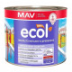 Эмаль MAV Ecol ПФ-115 по металлу и древесине ореховая глянцевая 2.4 л
