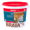 Лак MAV Bravа Acryl 43 SP для изделий из древесины матовый 1л 1кг