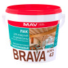 Лак MAV Brava Acryl 43 для изделий из древесины полуглянцевый 1 л