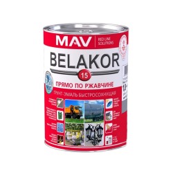 Грунт-эмаль MAV Belakor 15 RAL 8017 шоколадный 1.0 л