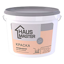 Краска MAV Haus Master интерьерная белая матовая 5 л