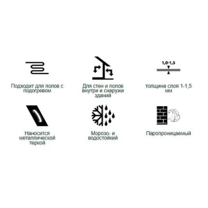 Гидроизоляционный состав Тайфун Мастер №42 25 кг