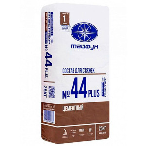Состав для стяжек Тайфун Мастер №44 Plus 25 кг