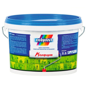 Краска Diamant Комфорт белая 2.5 л