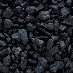 Щебень окрашенный гранитный РуБелЭко 5-10 мм черный 20 кг