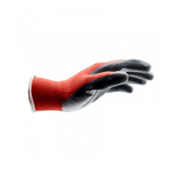 Перчатки защитные Wurth Red Nitrile трикотажные покрыты нитрилом размер 10