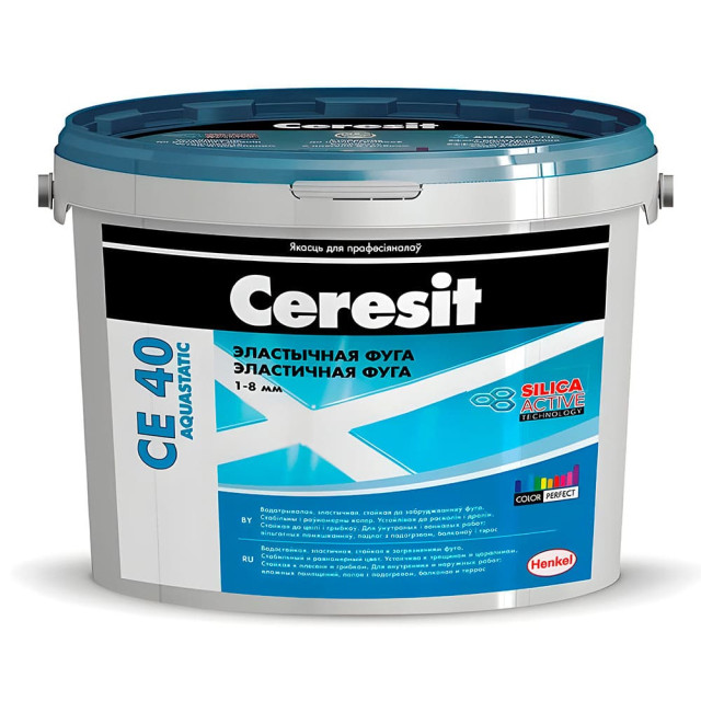 Фуга эластичная Ceresit CE 40 №13 антрацит 2 кг Фуга эластичная Ceresit CE 40 №13 антрацит 2 кг