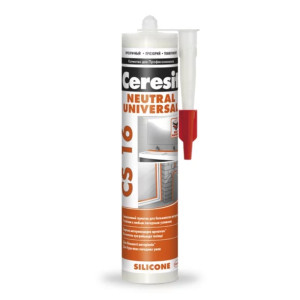 Герметик силиконовый Ceresit CS16 прозрачный нейтральный  280 мл