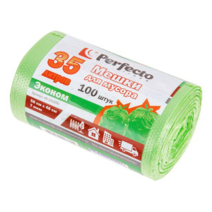 Мешки для мусора Perfecto Linea Эконом 46-141950 35 л 100 шт