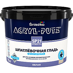 Шпатлевка Acryl Putz SP21 белая 15 кг