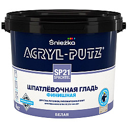 Шпатлевка Acryl Putz SP21 белая 4 кг