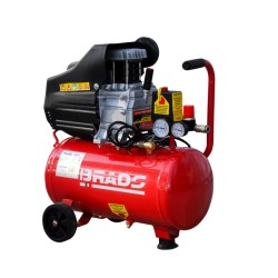 Воздушный компрессор Brado AR25A+Набор пневматический Brado 5000B5