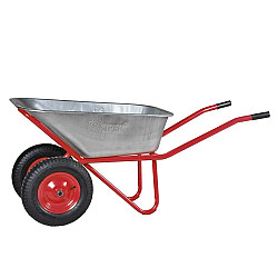 Тачка строительная Skiper 2*125