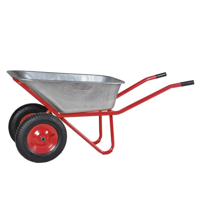 Тачка строительная Skiper 2*125