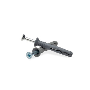 Дюбель-гвоздь ЕКТ BW000008 6*60 мм потай в коробке с окном 140 шт