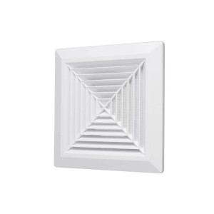 Вентрешетка Storm RP-1717-F100 потолочная 170*170 мм с фланцем 100 мм