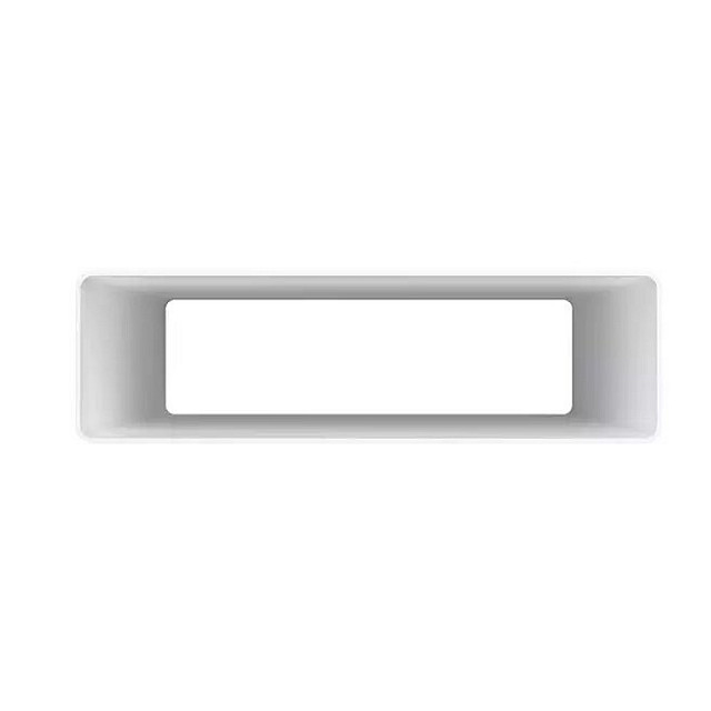 Воздуховод прямоугольный Storm 62VP15 пластиковый 60*204 мм 1.5 м