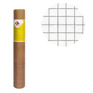 Сетка сварная Lihtar 0.6*6 мм оцинкованная 1 м