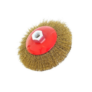 Кордщетка Рошма коническая мягкая М14 115 мм